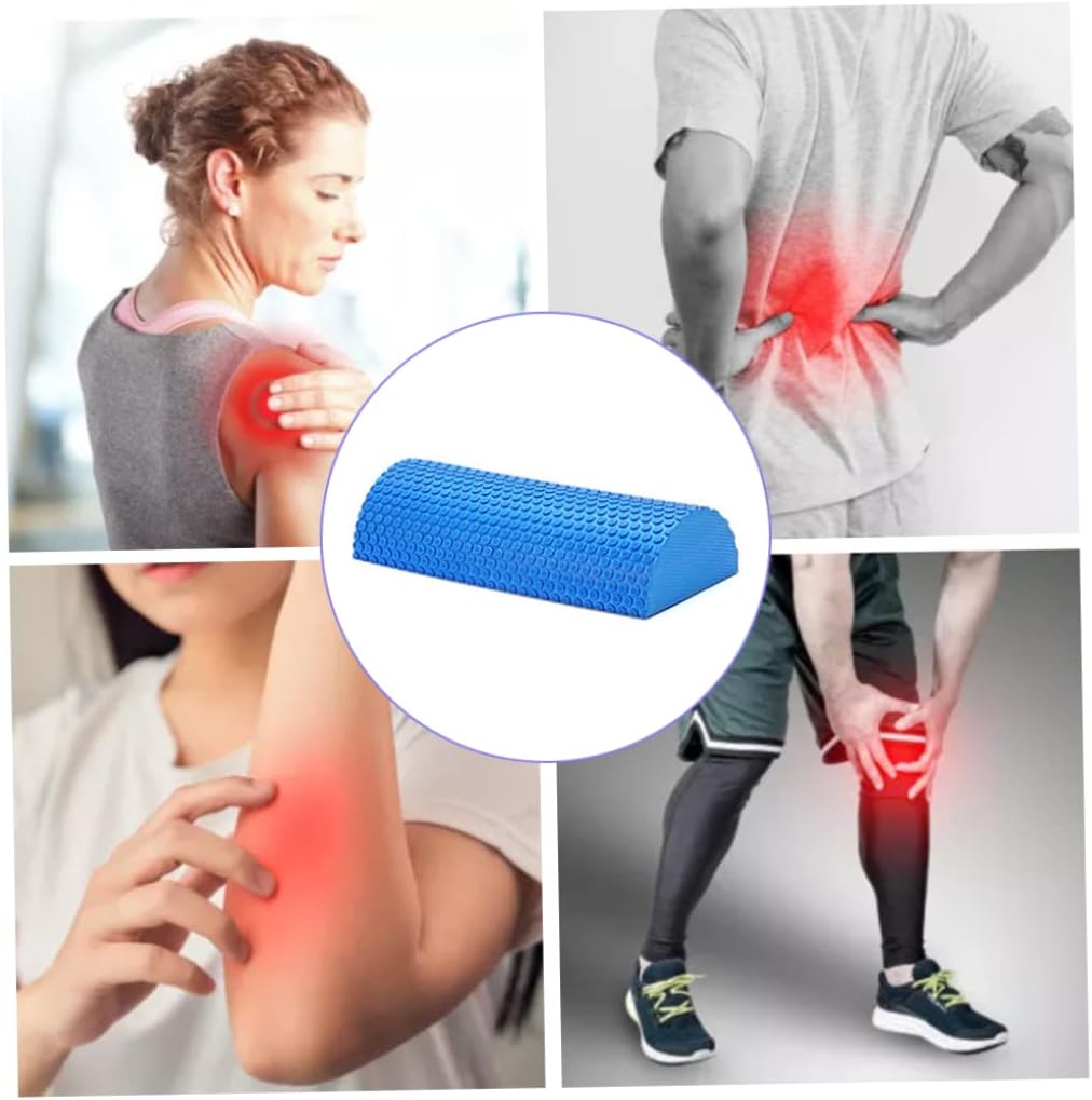 Half Round Foam Roller (Blue)