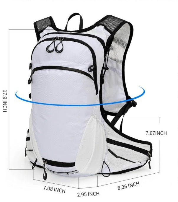 Lightweight Nylon Daypack - Black