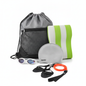 Triathlon Swim Gear Bundle - Mesh Bag, Silicone Cap, Goggles, Pull Buoy & Resistance Band