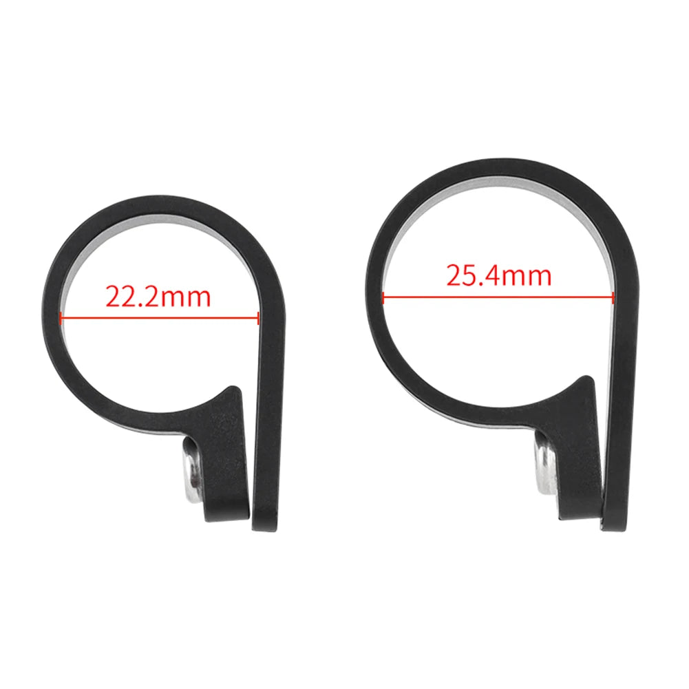 Aero Garmin mount with measurements on a white background