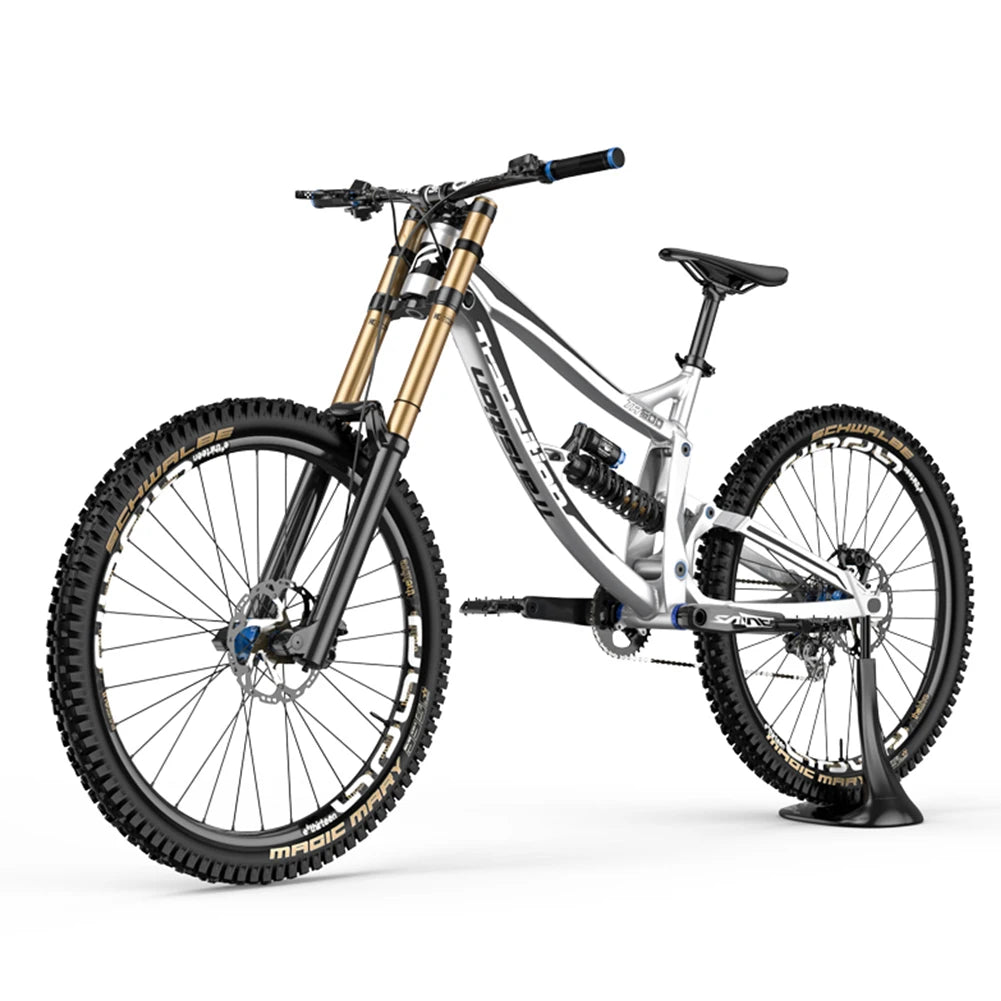 Mountain bike on a white background