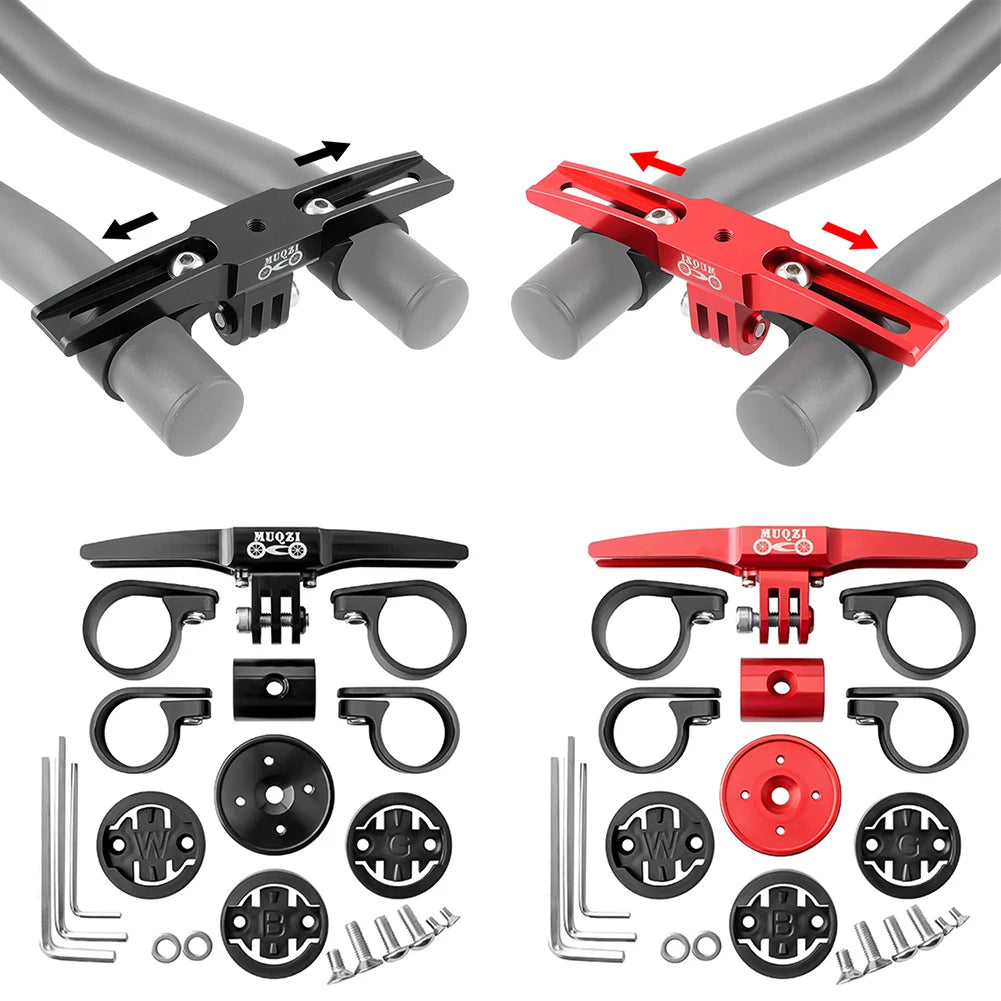 Aero Garmin mount and components on a white background