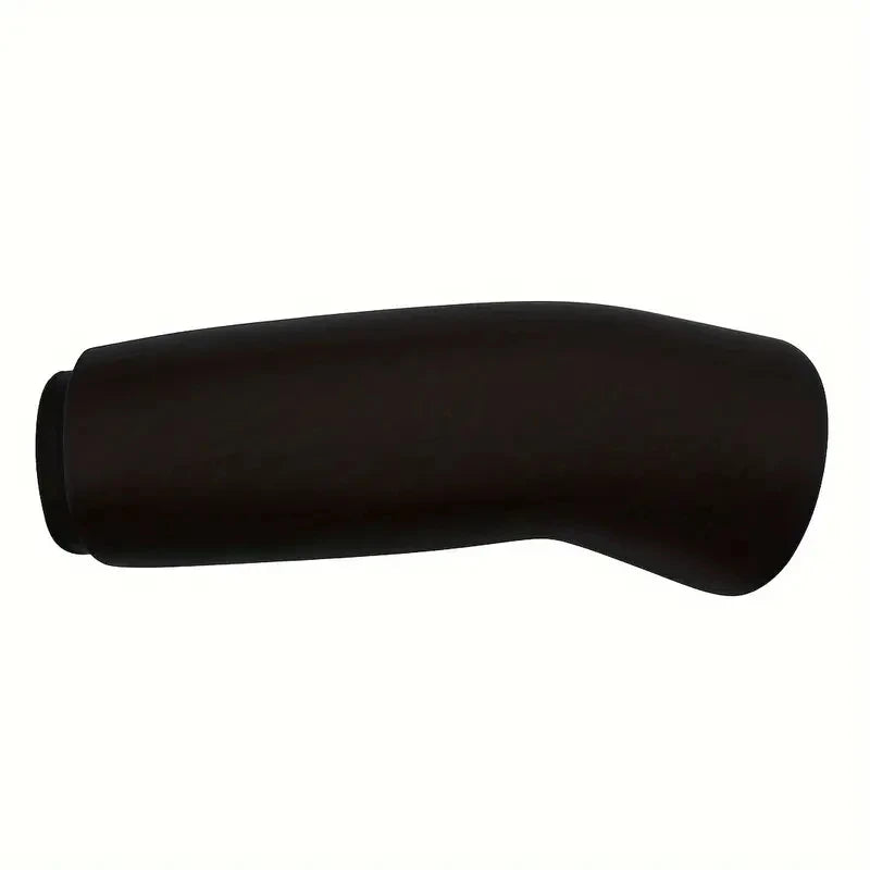 Black elbow pad on a white background