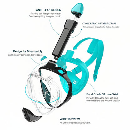 Full-face Snorkel Mask L/XL