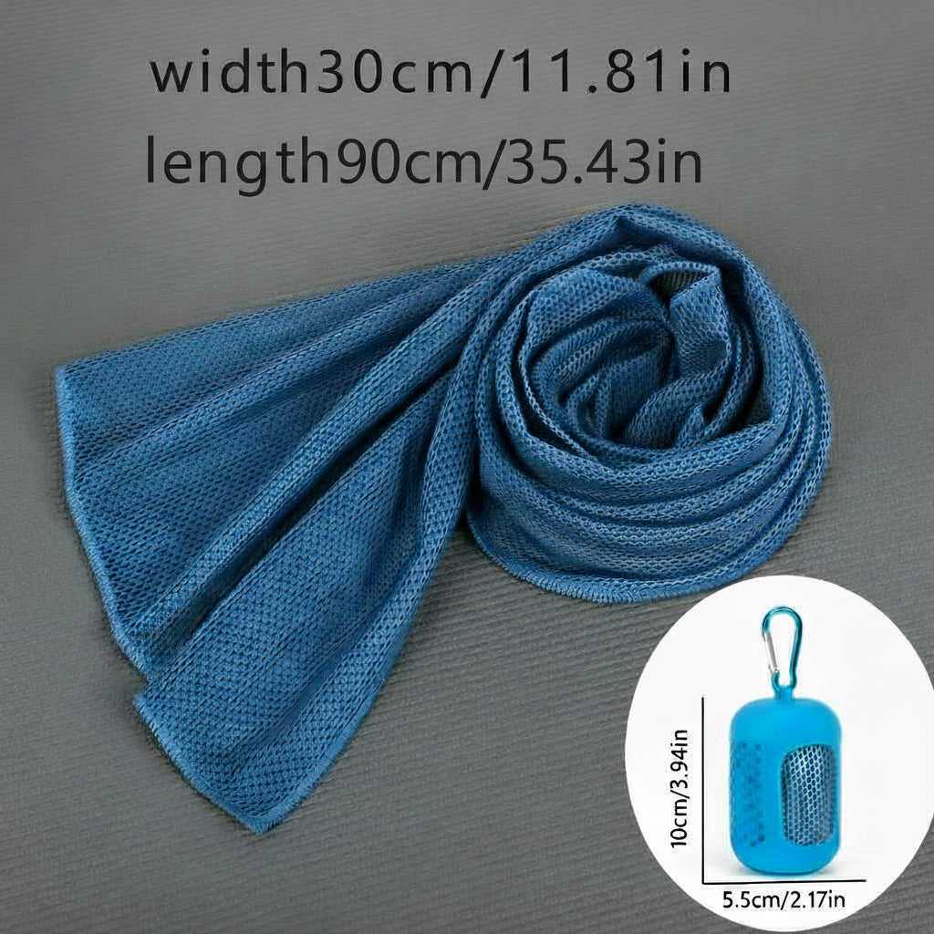 Easy Pack Transition & Wind Trainer Towel (Orange)