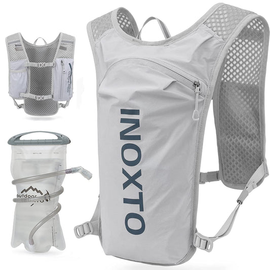 Ultra-Light 1.5L Hydration Run Vest (Grey)
