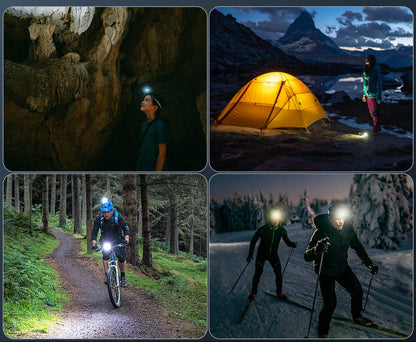 Rechargeable Transition Headlamp (Grey)