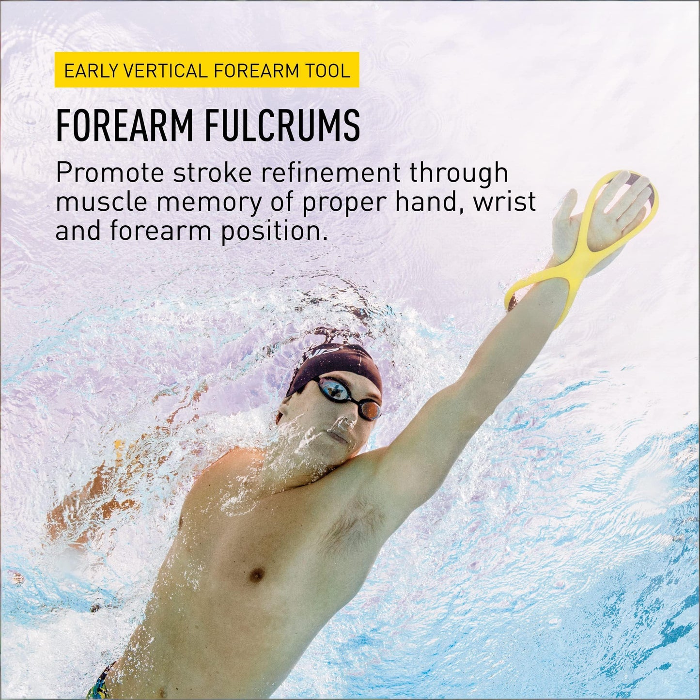 Swimming Forearm Catch Trainer – (Yellow SMALL)