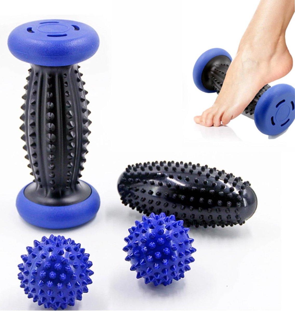 3-Piece Spiky Roller Set
