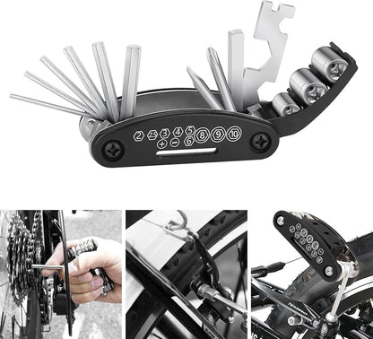 Multifunctional Cycling Tool Kit
