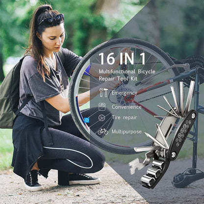 Multifunctional Cycling Tool Kit