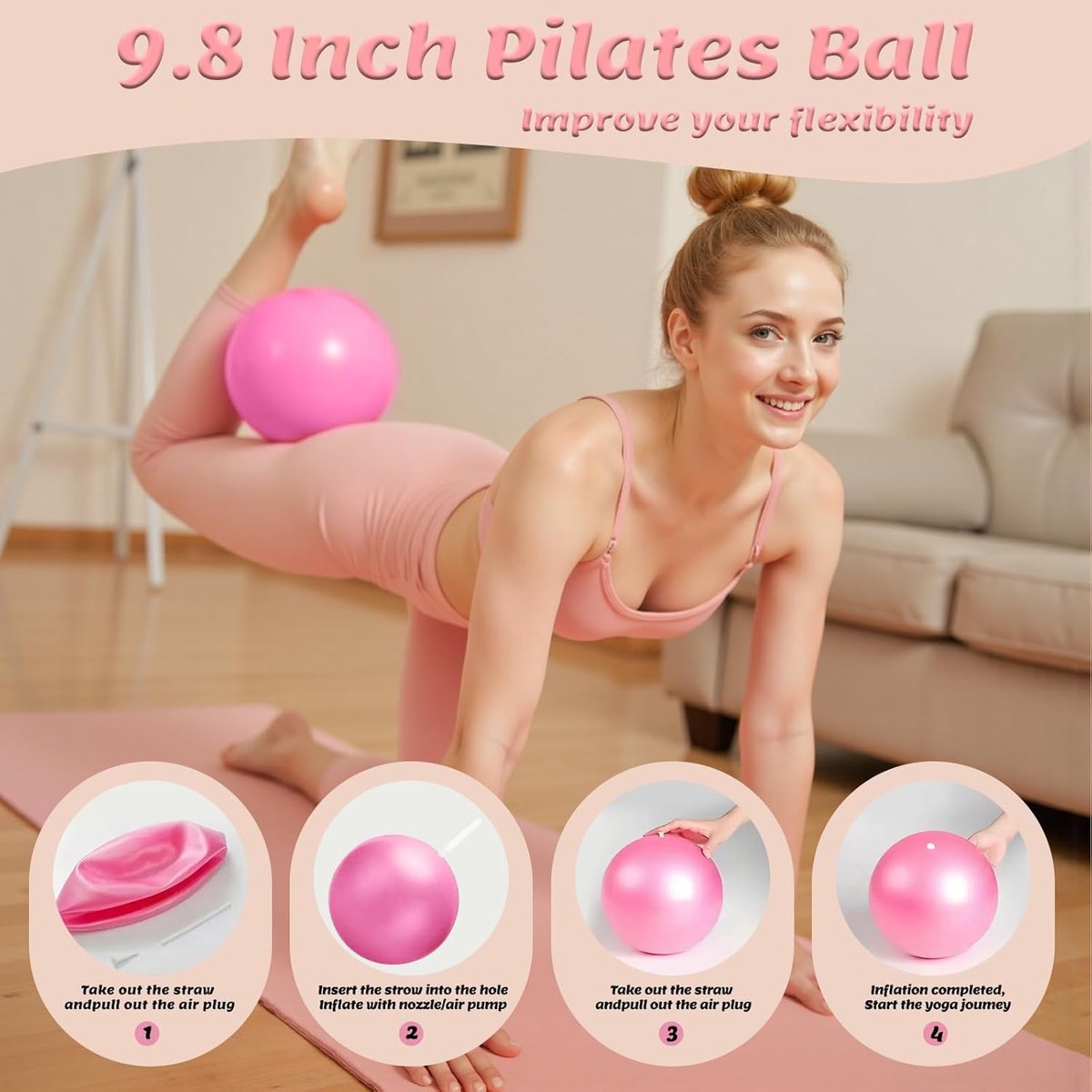 13-Piece Home Pilates Training Set