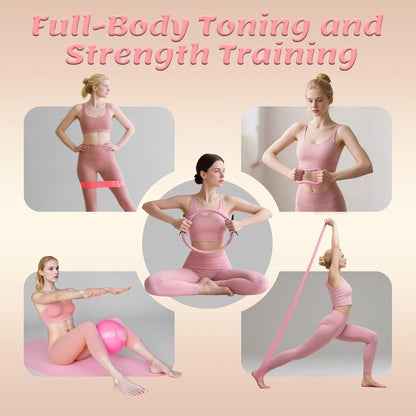 13-Piece Home Pilates Training Set