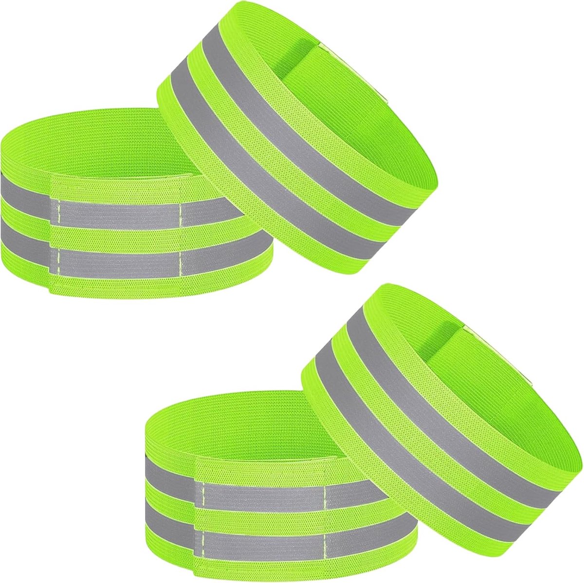2 Pairs of Reflective Safety Clips