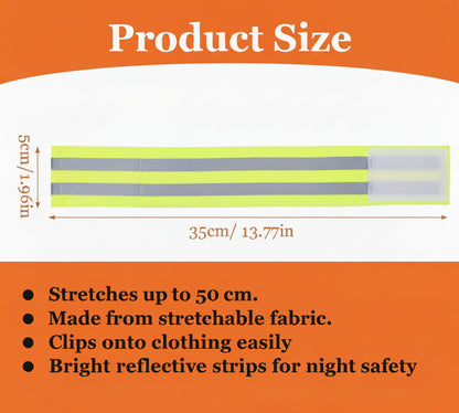 2 Pairs of Reflective Safety Clips