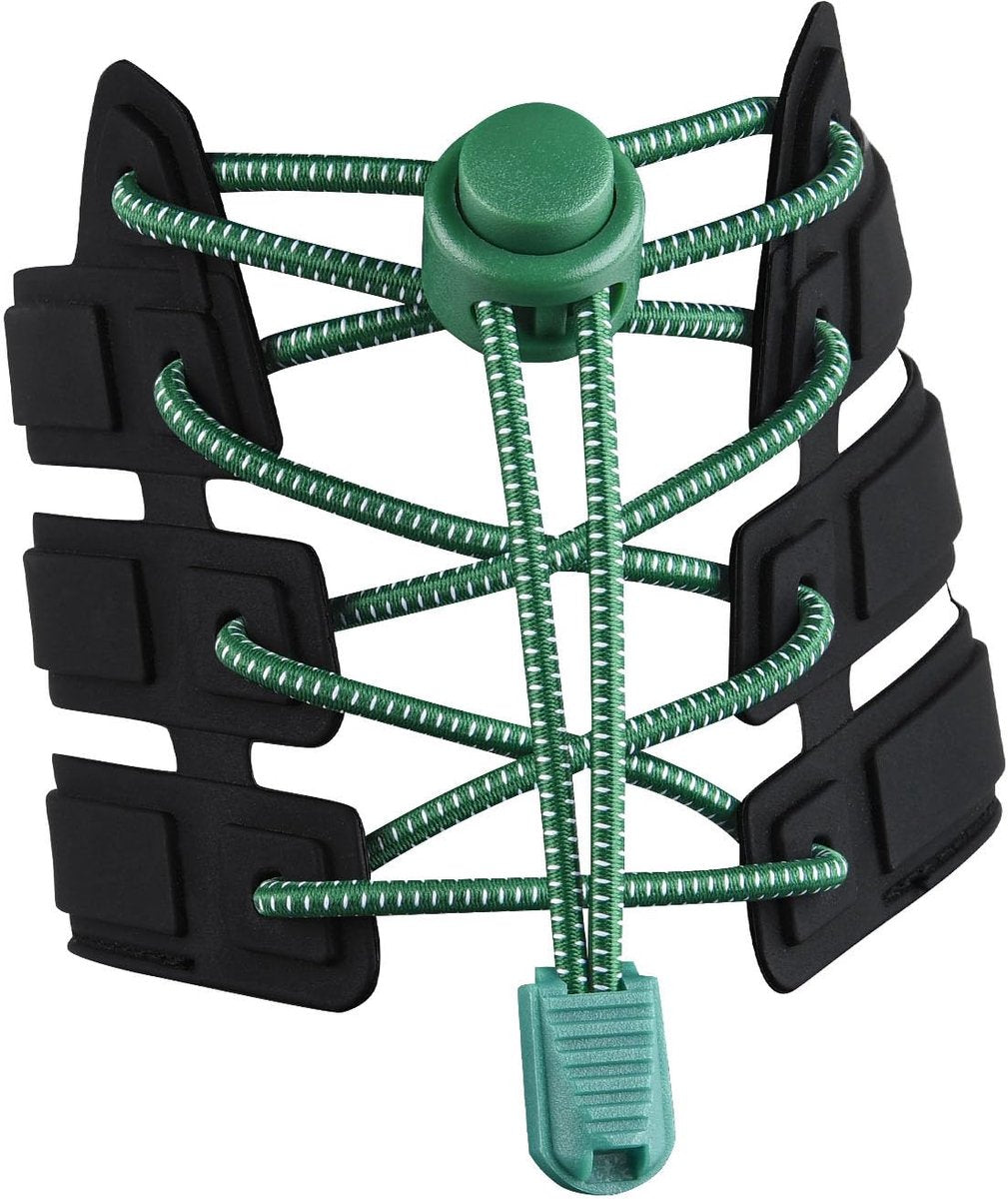 Elastic Race Day Laces (Green)