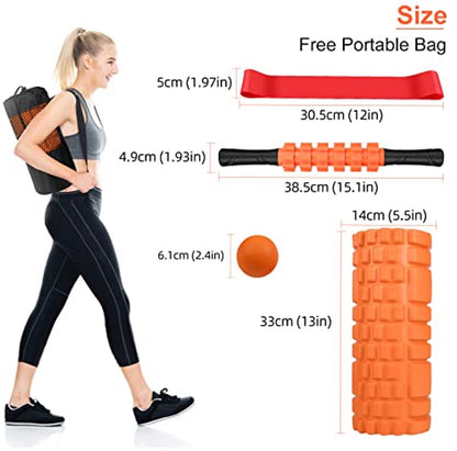4 in 1 Muscle Roller Set