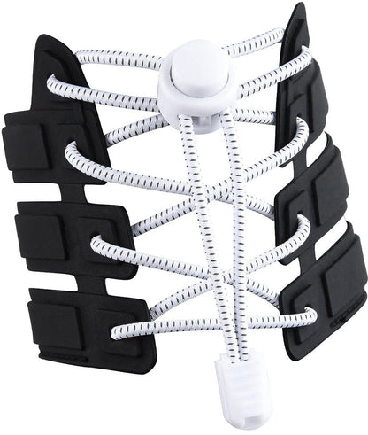 Elastic Race Day Laces (White)