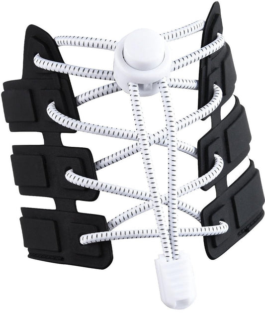 Elastic Race Day Laces (White)