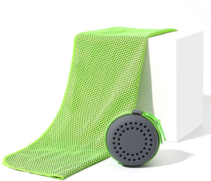 Cooling Triathlete Mini Towel (Green)