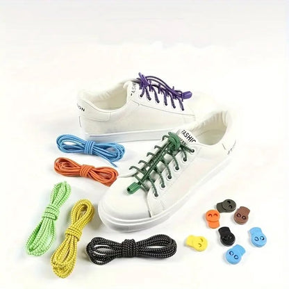 Elastic Race Day Laces (Blue)
