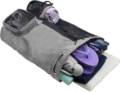 Mesh Swim Gear Backpack - (Grey）