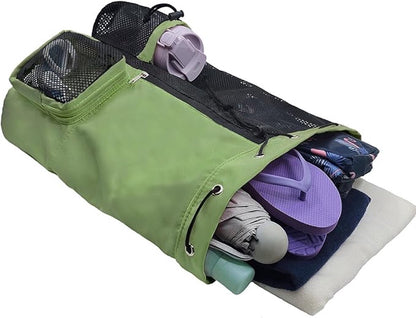 Mesh Swim Gear Backpack - (Green）