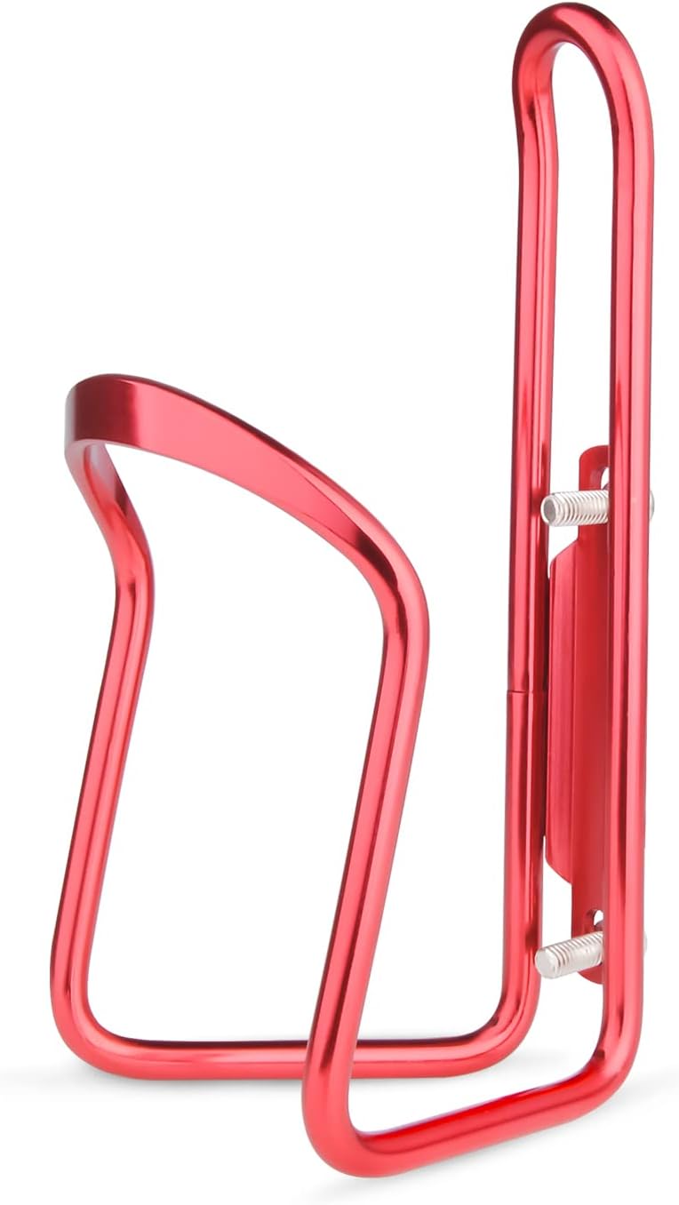 Essentials Aluminium Bottle Cage (Red)
