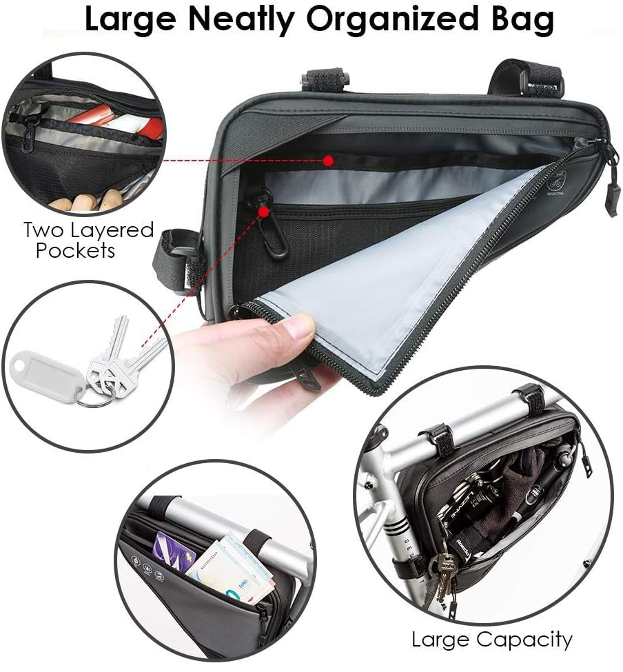 Bicycle Head Tube Bento Bag