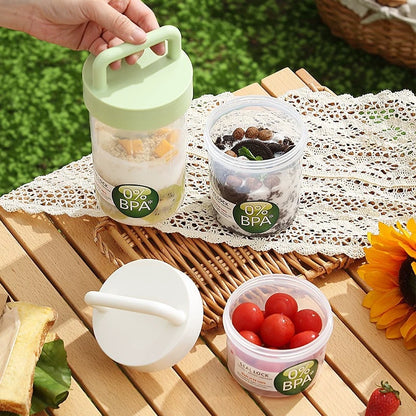 Double-Walled Portable Breakfast Cup