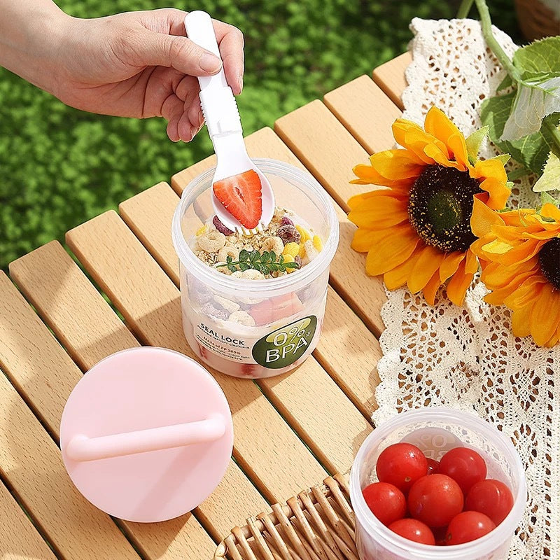 Double-Walled Portable Breakfast Cup