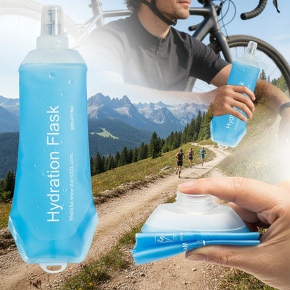 150ml Foldable Hydration Flask - Army Green Small