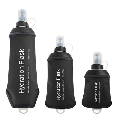 500ml Foldable Hydration Flask - Light Blue Large