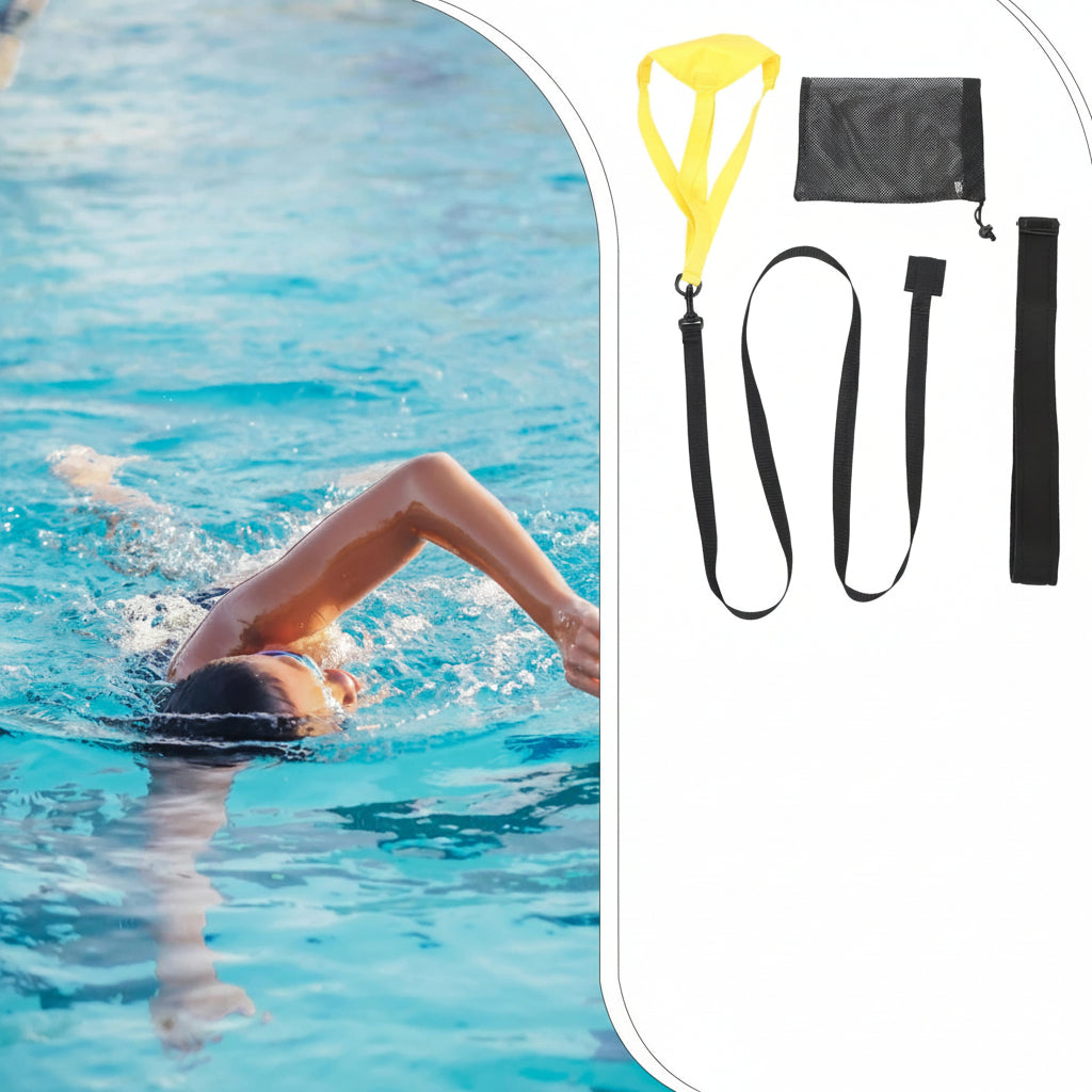 Swim Training Resistance Drag Chute
