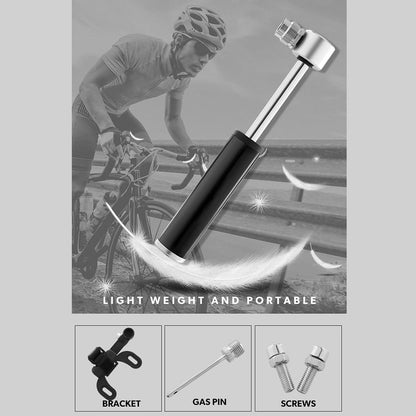 Black Mini Bicycle Pump
