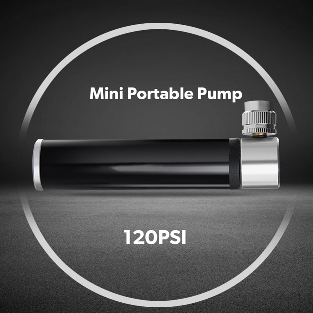 Black Mini Bicycle Pump