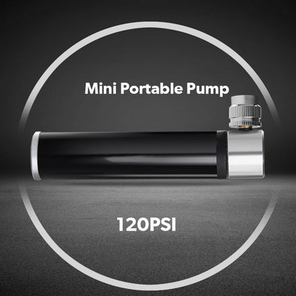 Black Mini Bicycle Pump