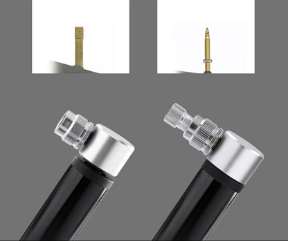 Black Mini Bicycle Pump