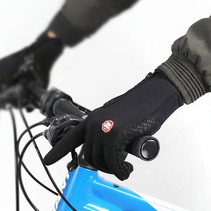 Winter Thermal Cycling Gloves - Small Black