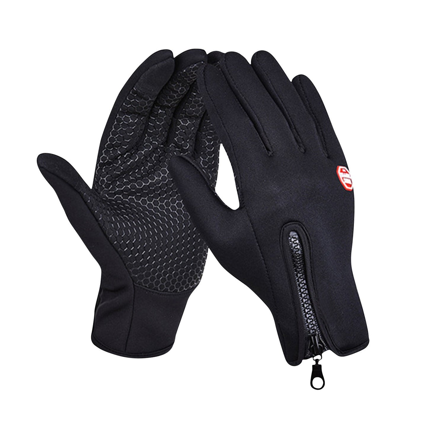Winter Thermal Cycling Gloves - Medium Black