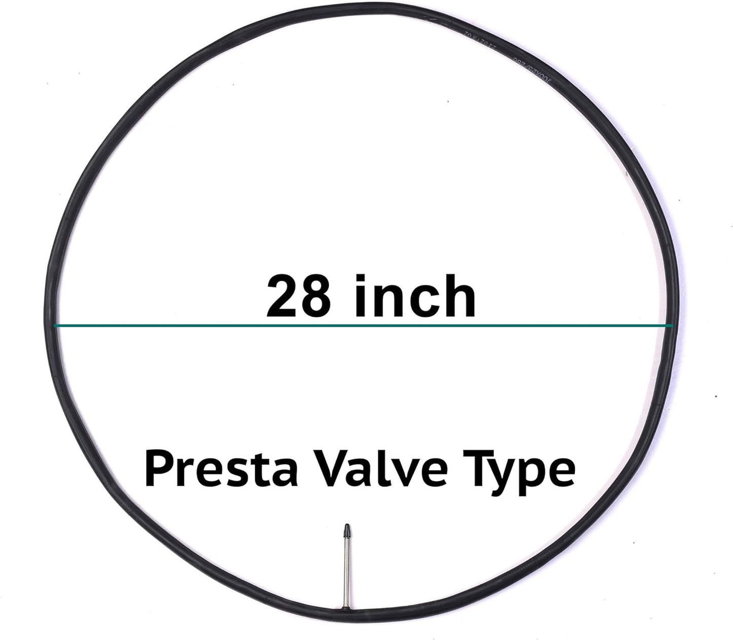6-Pack of Replacement Inner Tubes: Presta 700x20-25C