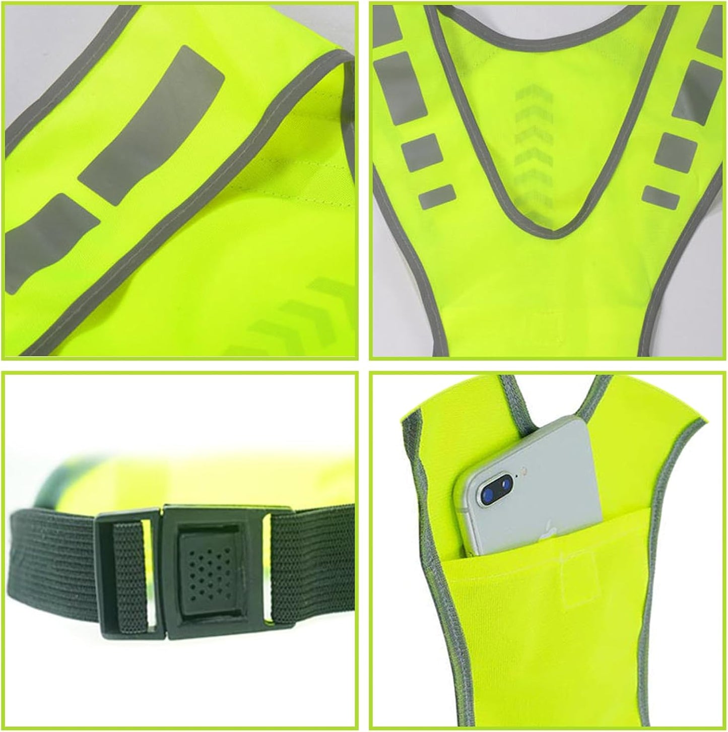 Reflective Bike & Run Safety Vest