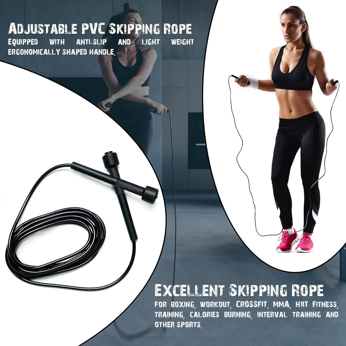 Elite Plyometric Skipping Rope