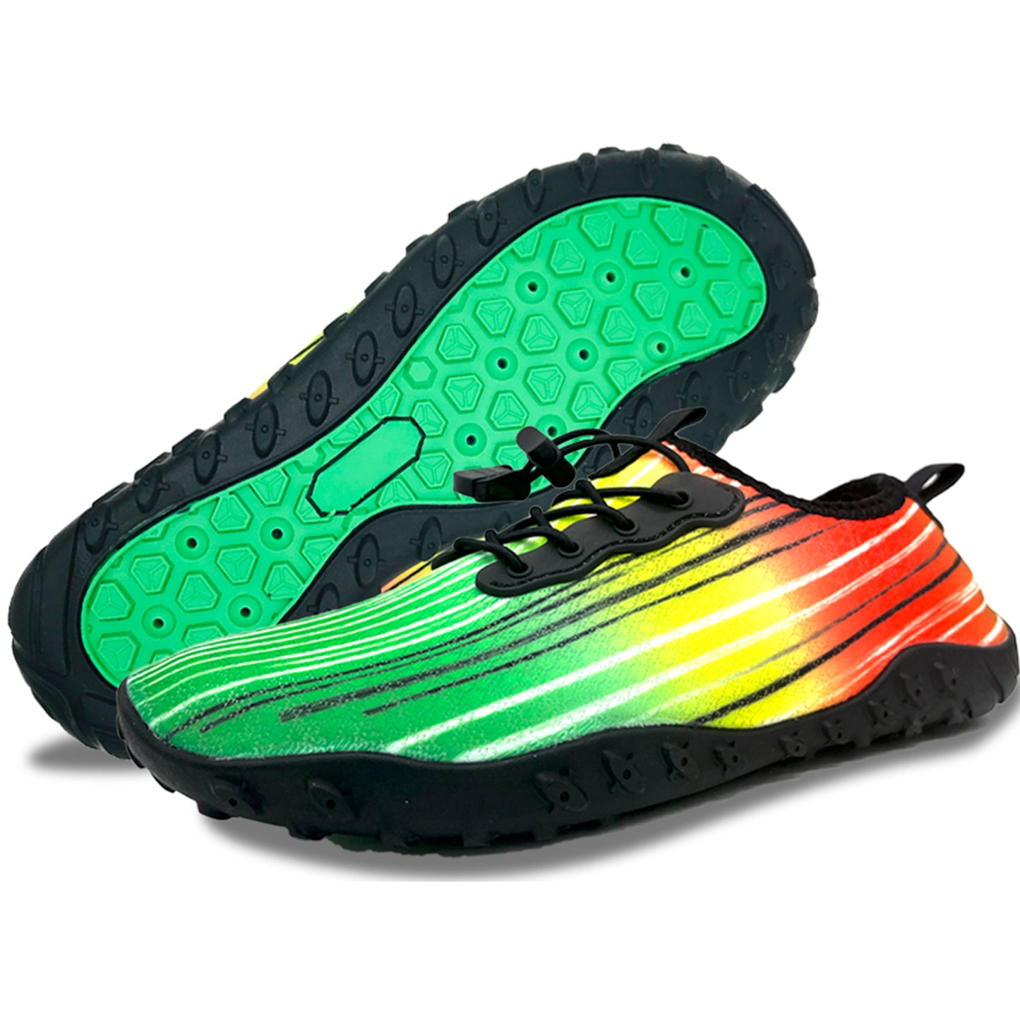 Unisex Transition and Warm-up shoes (Green Size US 11)