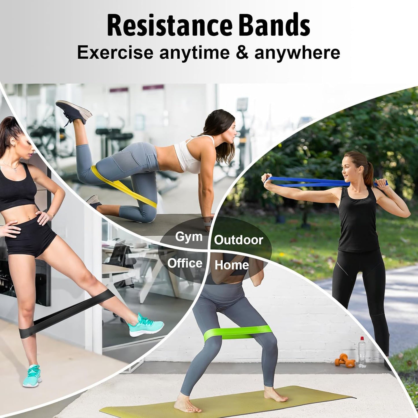 5-Pack of Various Resistance Bands