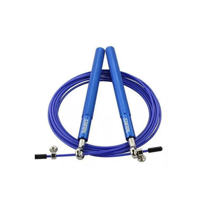 Adjustable Steel Skipping Rope - Black