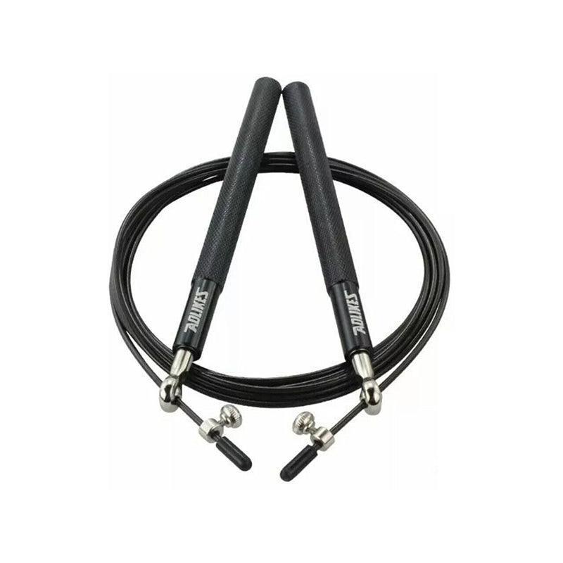 Adjustable Steel Skipping Rope - Silver