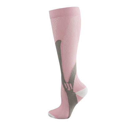 Graduated Compression Socks S/M Unisex - Pink