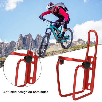 Essentials Alloy Bottle Cage - Red