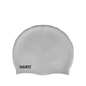 Silicone Solid Colour Swim Cap - Grey